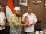 Gubernur Bengkulu, Helmi Hasan didampingi Kadis DKP Bengkulu, Syafriandi melakukan audensi dengan Menteri KKP. Terenggono, di Jakarta, Selasa 24 Juni 2025.(Foto/Ist)