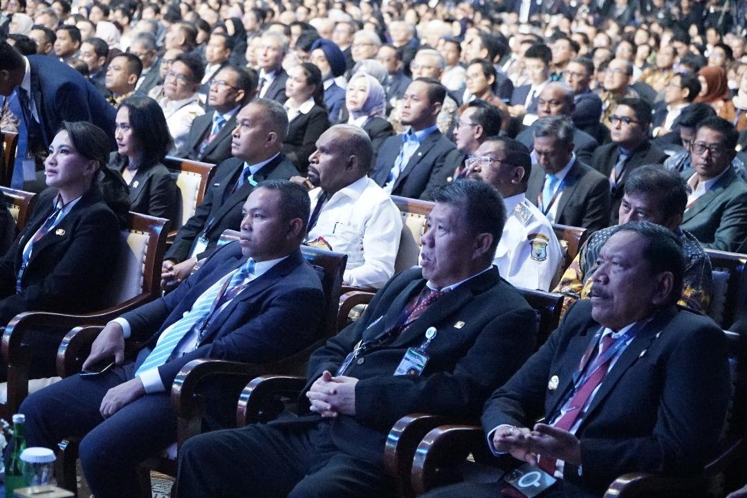 Wakil Gubernur Bengkulu, Mian menghadiri konferensi internasionak tentang infrastruktur di Jakarta, Rabu 11 Juni 2025.(Foto/Ist)