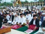 Salat Iduladha 1446 Hijriyah Pelaksanaan salat Iduladha 1446 Hijriyah di Masjid Raya Baitul Izzah, Padang Harapan, Bengkulu.(Foto/Ist)