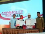 MoU Pekerja Migran Bengkulu Penandatangan naska kerja sama peningkatan SDM calon pekerja migran di Bengkulu.(Foto/Ist)