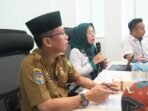 Rapat BPJS Tenaga Kerja Asisten III Pemprov Bengkulu dan pejabat terkait mengikuti rapat dengan BPJS Ketenagakerjaan Cabang Bengkulu.(Foto/Ist)