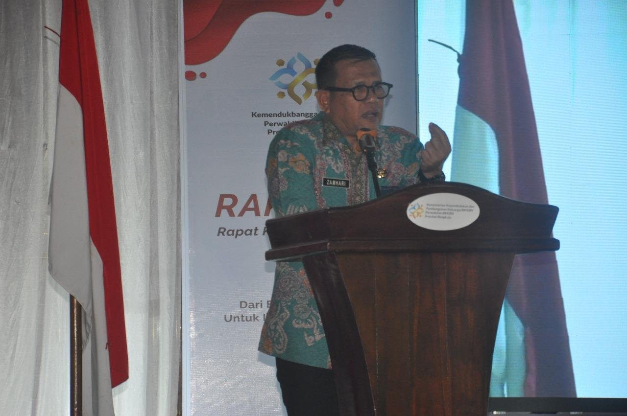 Kepala BKKBN Zamhari Kepala BKKBN Bengkulu, Zamhari (Foto HB/Ids)