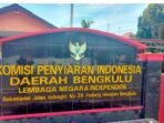 Kantor KPID Bengkulu Kantor Komisi Penyiaran Indonesia Daerah (KPID) Bengkulu.(Foto/Dok)