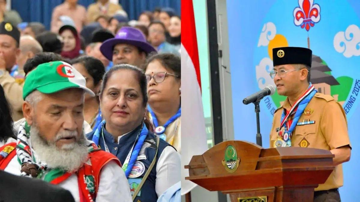 Para Pandu Senior dari sejumlah negara Asia Pasifik menggelar pertemian di Bandung.(Foto/Ist)
