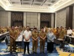 Rakor BPJS dan Pemprov Bengkulu Rakor bersama antara Pemprov Bengkulu dan BPJS Ketenakerjaan membahas pelindungan pekerja rentan di lingkup Pemprov Bengkulu sesuai surat edaran Gubernur Bengkulu.(Foto/Ist)