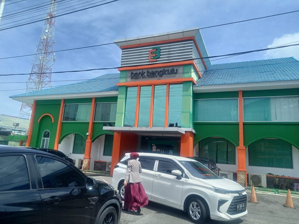 kantor bank Bengkulu Kantor Bank Bengkulu Cabang Utama di Jalan Basuki Rachmat, Kota Bengkulu.(Foto/Ist)
