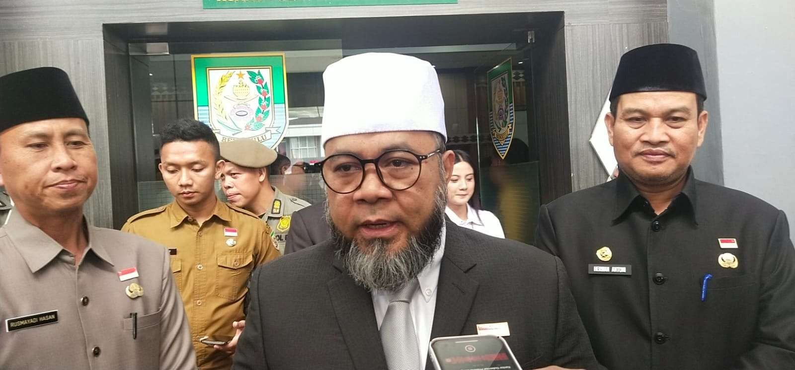 Gubernur Bengkulu, Helmi Hasan menginformasikan balita cacing sudah sehat dan kembali ke rumahnya di Desa Talo, Kabupaten Seluma.(Foto/Ist)