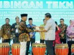 Wagub Bengkulu, Mian membuka bimbing teknis (Bimtek) Swasembada pangan di Bengkulu, di Balai Raya Semarak, Kamis 30 Okotber 2025.(Foto/Ist)