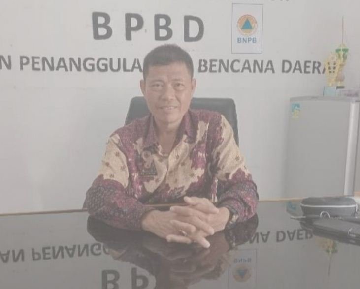 Kepala BPBD Kaur, Marjunias Kepala BPBD Kabupaten Kaur, Provinsi Bengkulu, Muljunias.(Foto/Dok)