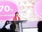 Menteri Komunikasi dan Digital Republik Indonesia (Menkomdigi) Meutya Hafid pada peluncuran laporan IMDI 2025 di Ganara Art Space fX Sudirman, Jakarta, Kamis 2 Oktober 2025, dihadiri oleh 450 pemangku kepentingan kunci.(Foto/Ist)