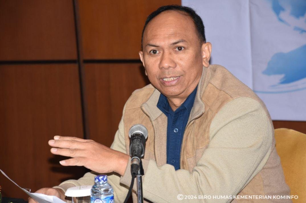 Dirketur Jenderal (Dirjen) Infrastruktur Digital Kementerian Komunikasi dan Digital (Kemkomdigi) Wayan Toni Supriyanto.(Foto/Dok Kemkomdigi)