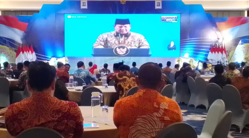 Bank Indonesia Perwakilan Bengkulu menggelar acara PTBI tahun 2025, di salah satu hotel berbintang di Bengkulu, Jumat 28 November 2025.(Foto/Ist)