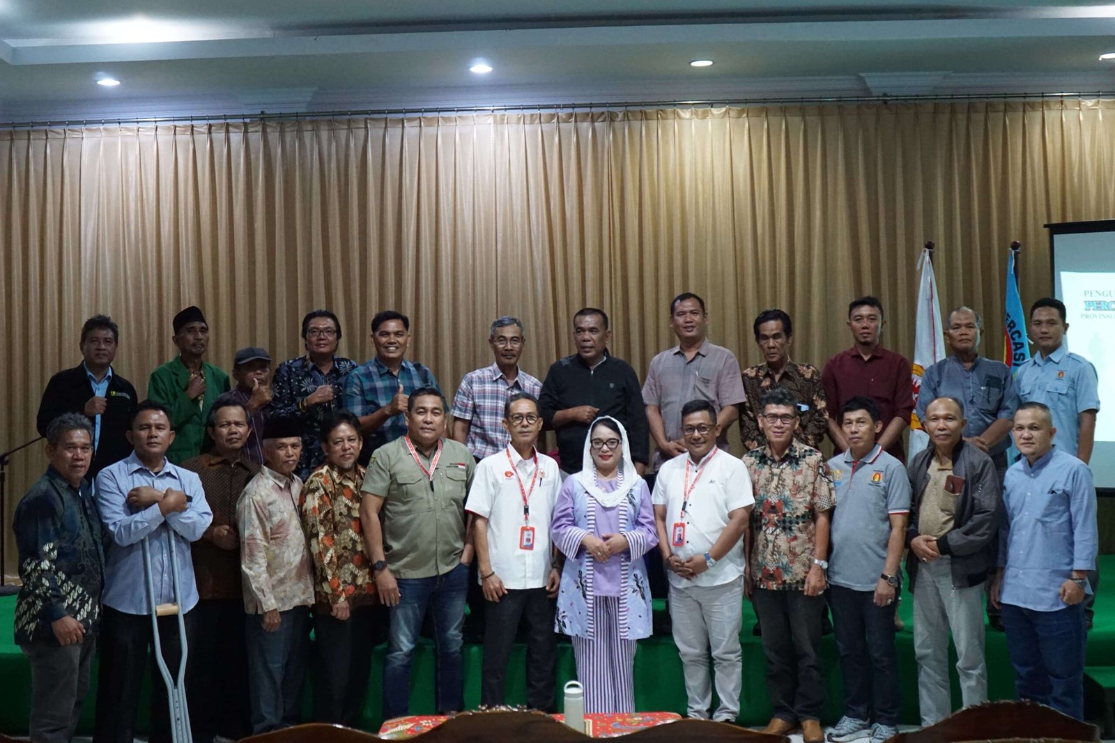 Destita Percasi Bengkulu Anggota DPD-RI, Destita Khairilisani terpilih secara aklamasi dalam Musorpov Percasi sebagai ketua umum daerah ini masa jabatan lima tahun mendatang.(Foto/Ist)