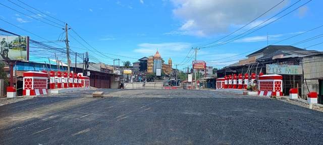 Jembatan Air Cugung Patil, Tebeng, Kota Bengkulu resmi difungsikan pada Jumat 5 Desember 2025.(Foto/Ist)