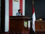 Mian APBD Bengkulu Wakil Gubernur Bengkulu, Mian menyampaikan Nota penjelasan RAPBD 2026 dalam rapat paripurna DPRD Provinsi Bengkulu, Selasa 25 November 2025.(Foto/Ist)