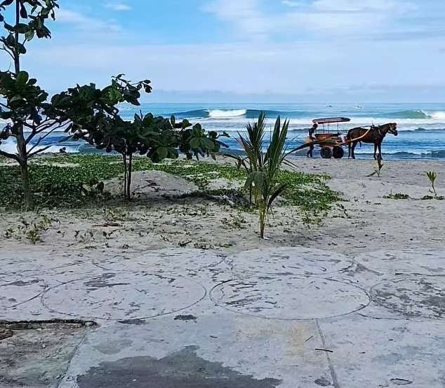 BPDB Kota Bengkulu mengimbau pengunjung tak mandi di Pantai Panjang saat libur Natal dan Tahun Baru 2026, karena cuaca ekstrem diperkirankan masih melanda daerah ini.(Foto/Ist)
