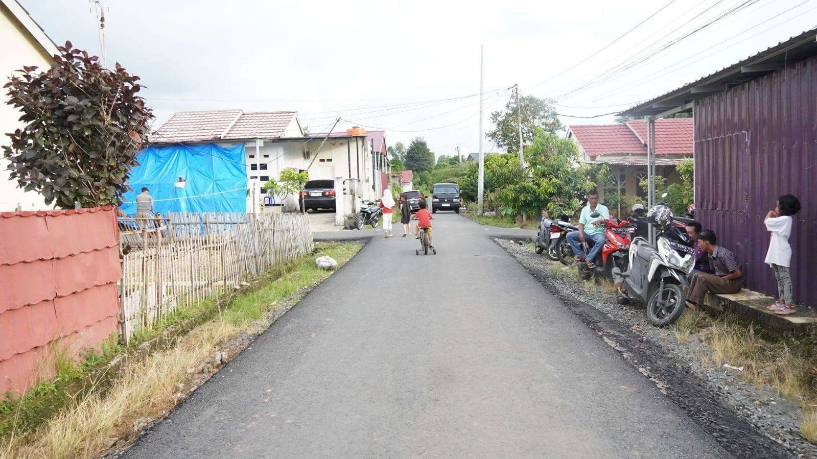 Pemkot Bengkulu meski terjadi efisiensi anggaran tetap melanjutkan program 1.000 jalan mulus di Kota Bengkulu.(Foto/Ist)