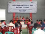 Sosialisasi Bencana Rutan Bengkulu Rutan kelas II Kota Bengkulu menggelar sososialisasi dan penyuluhan bencana bersama BPBD daerah ini.(Foto/Ist)