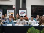 Wakil Gubernur Bengkulu, Mian menghadiri rapat koordinasi Komisi XI DPR-RI bersaama OJK Bengkulu terkait dukung permodalan terhadap UKMK.(Foto/Ist)
