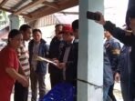 Rumah korban kasus penembakan petani Pino Raya, Bengkulu Selatan didatangi aparat penegak hukum (APH) setempat.(Foto/Walhi Bengkulu)