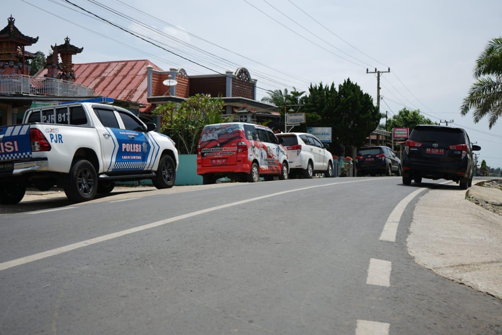 Jalan Ketahun Gubernur dan Wagub Bengkulu, Helmi-Mian melakukan Safari Ramadan di Ketahun, Bengkulu Utara memastikan pembangunan jalan provinsi di wilayah akan dipercepat.(Foto/Ist)