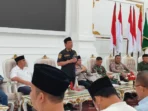 Wali Kota Bengkulu memberikan sambutan pada rapat pembahasan kenakalan pelajar dengan berbagai pihak terkait, termasuk dengan Kepolisian setempat.(Foto/Ist)