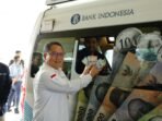 Menghadapi bulan Suci Ramadan dan Idulfitri 1447 Hijriah Bank Indonesia siapkan uang layak edar sebesat Rp 2,08 triliun.(Foto/Humas BI)