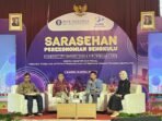 Bank Indonesia Perwakilan Provinsi Bengkulu menggelar Sarasehan Perekonomian Bengkulu 2026 dengan menampilkan tiga pembicara berlangsung di salah satu hotel berbintang di Kota Bengkulu.(Foto HB/Usmin)