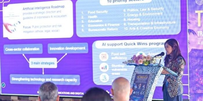 Menteri Komunikasi dan Digital Meutya Hafid saat menghadiri sebuah acara beberapa waktu lalu.(Foto/Humas Kemkomdigi)