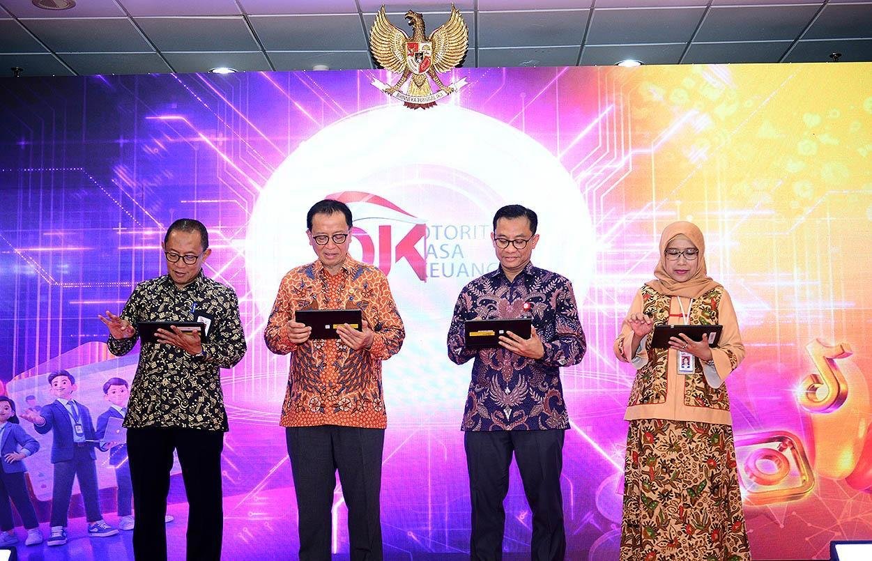 OJK Terbitkan Panduan Media Sosial (Medsos) perbankan guna memperkuat tata kelola digital industri bank.(Foto/Humas OJK)