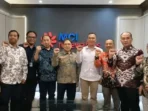 Bupati Kepahiang, Zurdi Nata bersama PLN dan PT MCI bahas progres eksplorasi panas bumi di kabupaten tersebut.(Foto/Ist)