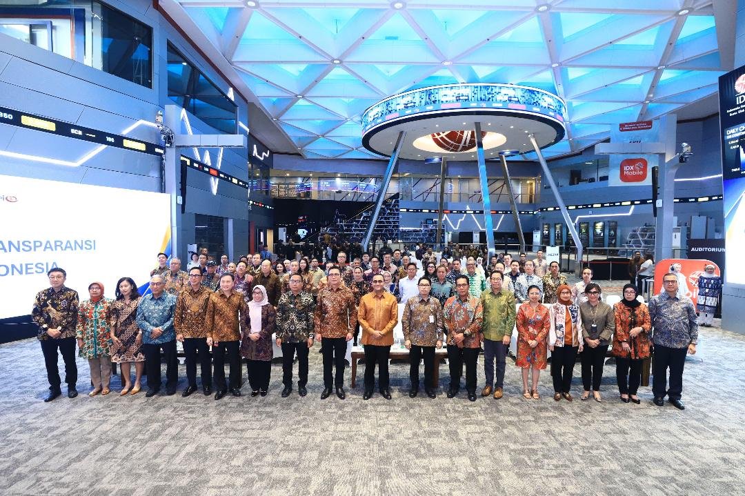 OJK, BEI, dAN KSEI Tuntaskan Empat Agenda Reformasi Transparansi Pasar Modal Indonesia.(Foto/Humas OJK )