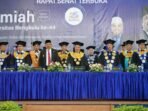 Wagub Bengkulu, Mian menghadiri Dies Natalis Unib ke-44 tahun 2026, dihadiri Menteri PPN/Kepala Bapenas, Rachmat Pambudy.(Foto/Ist)