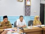 Bupati Bengkulu Tengah, Rachmat Riyanto memimpin rapat peningkatan sektor pariwisata di wilayah tersebut.(Foto/MC Pemkab Benteng)