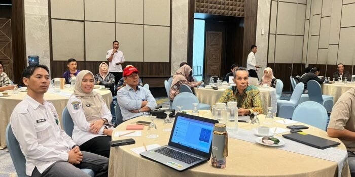 Workshop Pemanfaatan Data MapBiomas Indonesia digelar di salah satu hotel berbintang di Kota Bengkulu.(Foto/Ist)