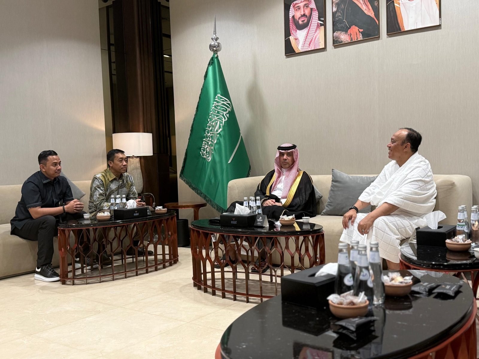Wakapolri Komjen Pol Dedi Prasetyo dan tim melakukan lawatan dan pertemuan dengan jajaran Presidency of State Security (PSS) Arab Saudi untuk penguatan koordinasi perlindungan dan pengamanan menjelang puncak musim haji 2026.(Foto/Ist)