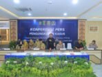 Kapolda Lampung, Irjen Pol Helfi Assegap menggelar konferensi pers atas keberhasilan mengungkap kasus TPPO Anak Di Bawah Umur, di Mapolda setempat.(Foto/Ist)