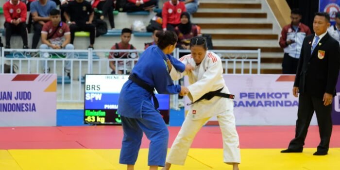 Polda Kaltim menggelar Kejuaraan Yudo Kapolri Cup di GOR Segiri, Samarinda.(Foto/Ist)