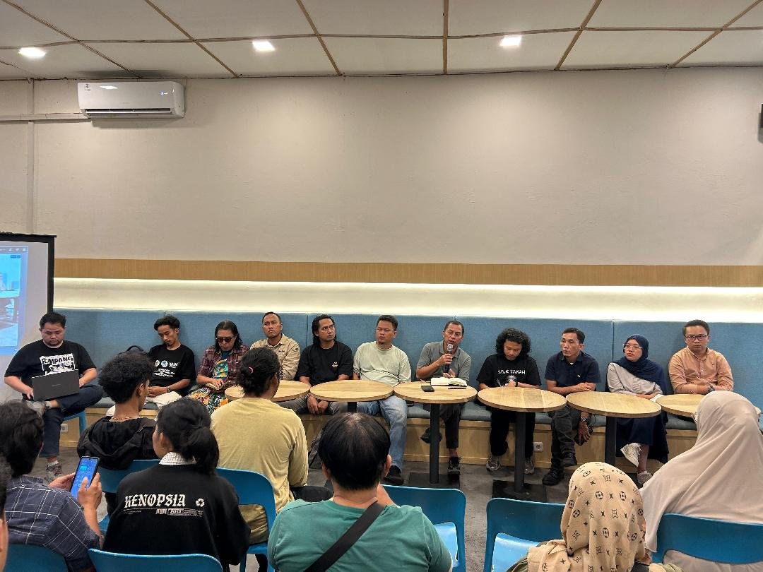 Walhi Se-Sumatera di Pekanbaru Walhi se-Sumatera melaksanakan deklarasi Andalas untuk menyelamatkan Ekologi di wilayah Sumatera, berlangsung di Pekanbaru, Riau.(Foto/Walhi Bengkulu)