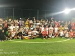 OJK dan Wartawan Main Soccer Sejumlah wartawan dan pegawai OJK Bengkulu menggelar main mini soccer dalam rangka mempererat silaturahmi dan memperkuat sinergi.(Foto/Ist)