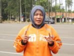 Driver Ojol di Jakarta, Novu Kurniawati ,(Foto/,Ist(