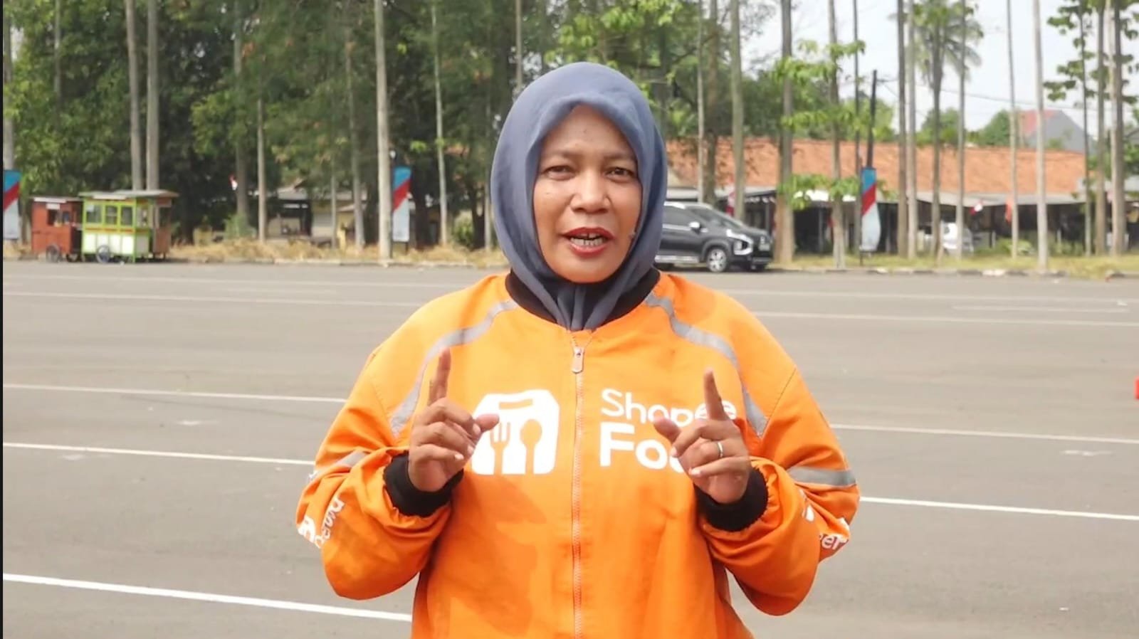 Driver Ojol di Jakarta, Novu Kurniawati ,(Foto/,Ist(